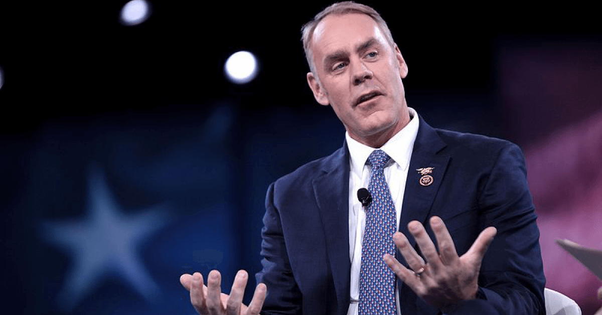 Rep. Ryan Zinke (R-MT) is Mr. Trump's pick for Secretary of the Interior.