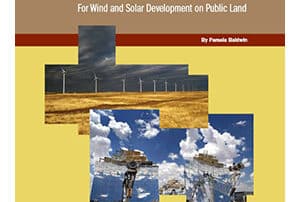Fair Market Value for Wind and Solar Development on Public Land