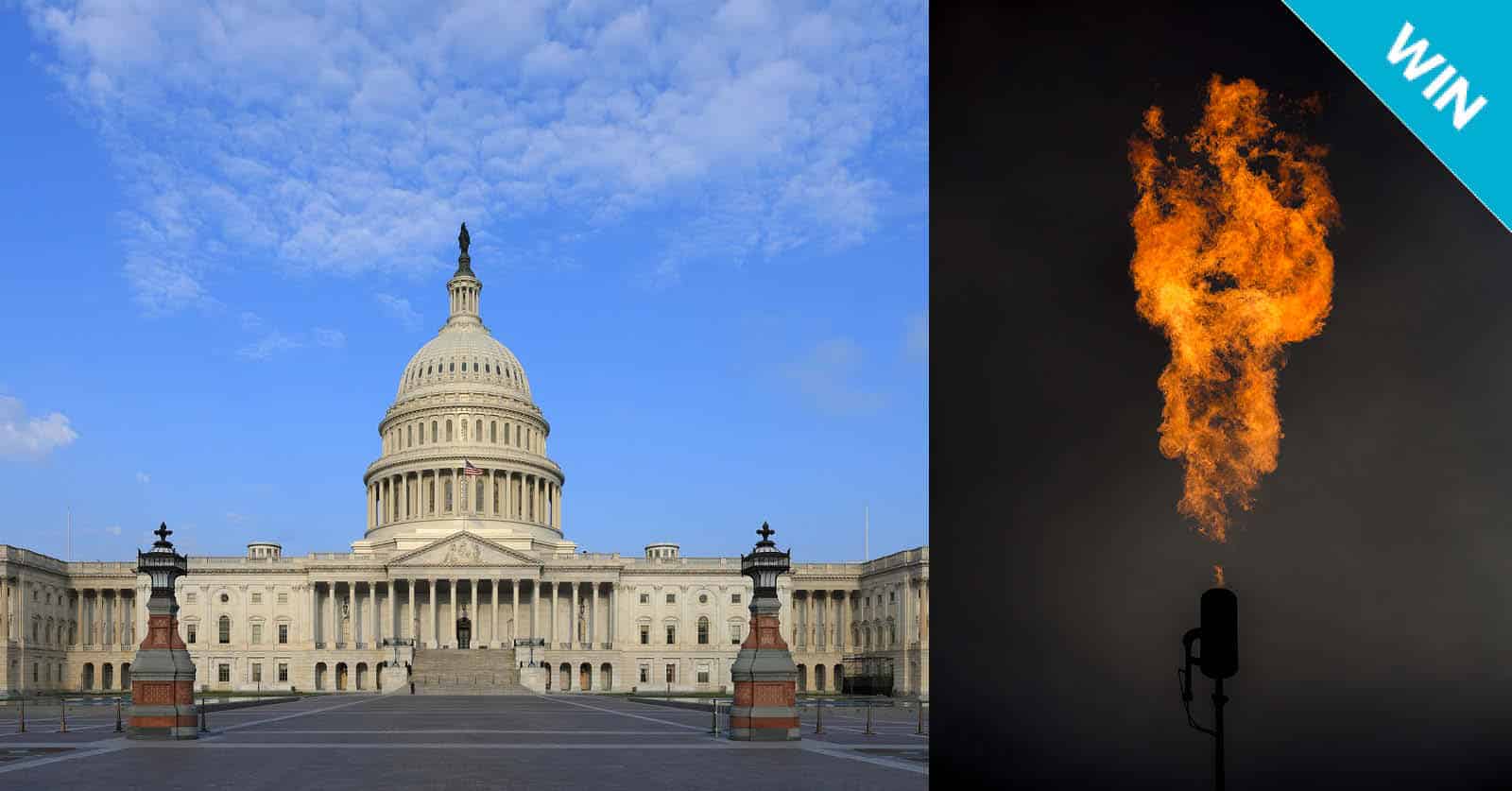Taxpayers Win With Senate's Refusal to use CRA on Methane Waste Rule