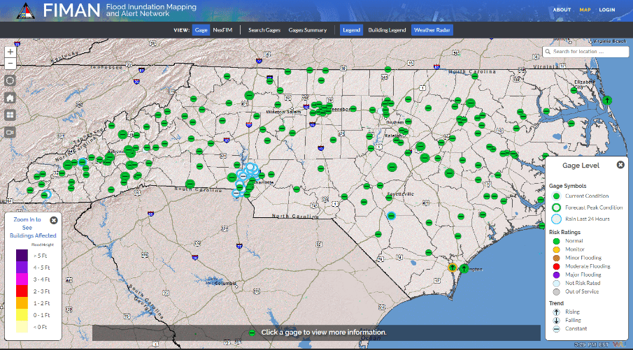 Flood Zone Map North Carolina