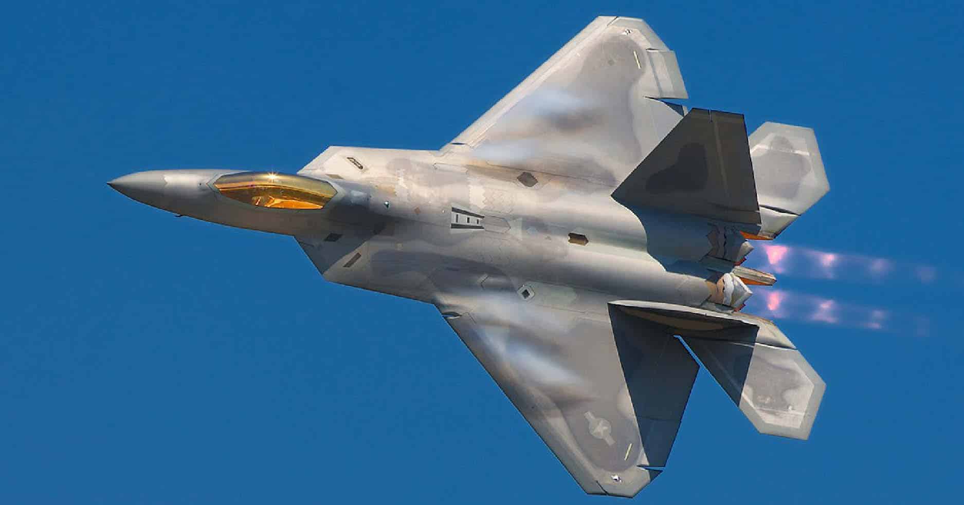 F-22 A jet