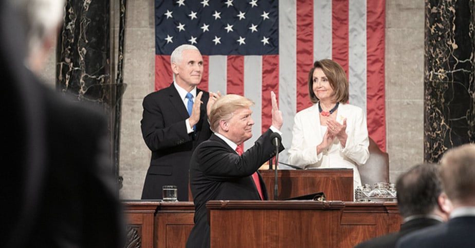 President, VP, and Speaker at the 2019 SOTU