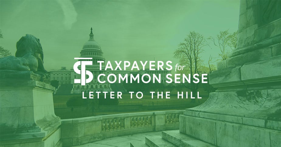 TCS Logo on green backdrop with the words letter to the hill