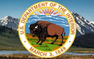 DOI seal on background