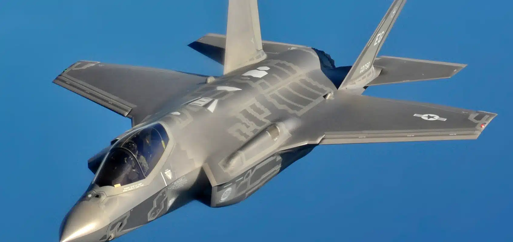 An F35A Lightning jet