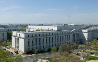 Overhead Image of the Rayburn House Office Building