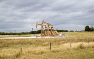 Oil derricks