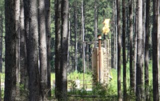 oil and gas methane flare