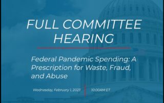 Title Card of US Oversight Hearing Livestream