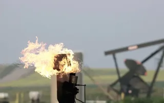 North Dakota flaring