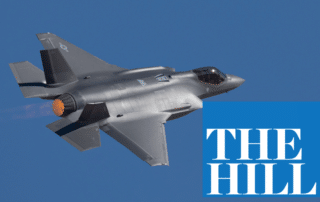 Jet flying in the sky