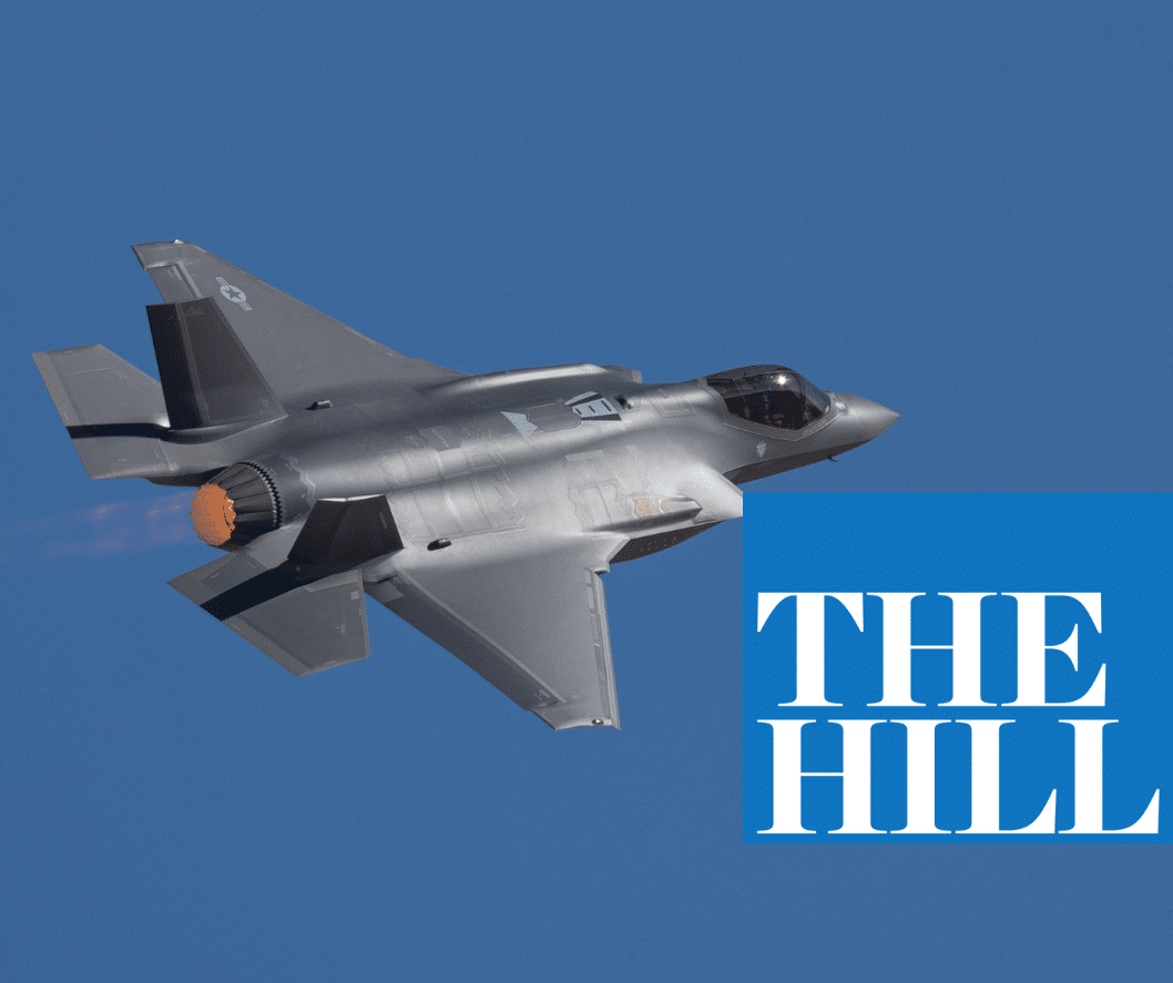 Jet flying in the sky