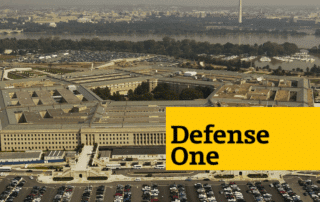 an overhead image of the Pentagon