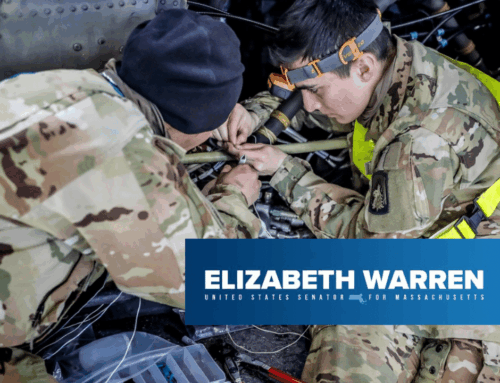 Warren, Sheehy Introduce Bipartisan Bill to Guarantee Military Right to Repair Its Equipment