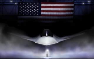 Artist rendering of the F-47