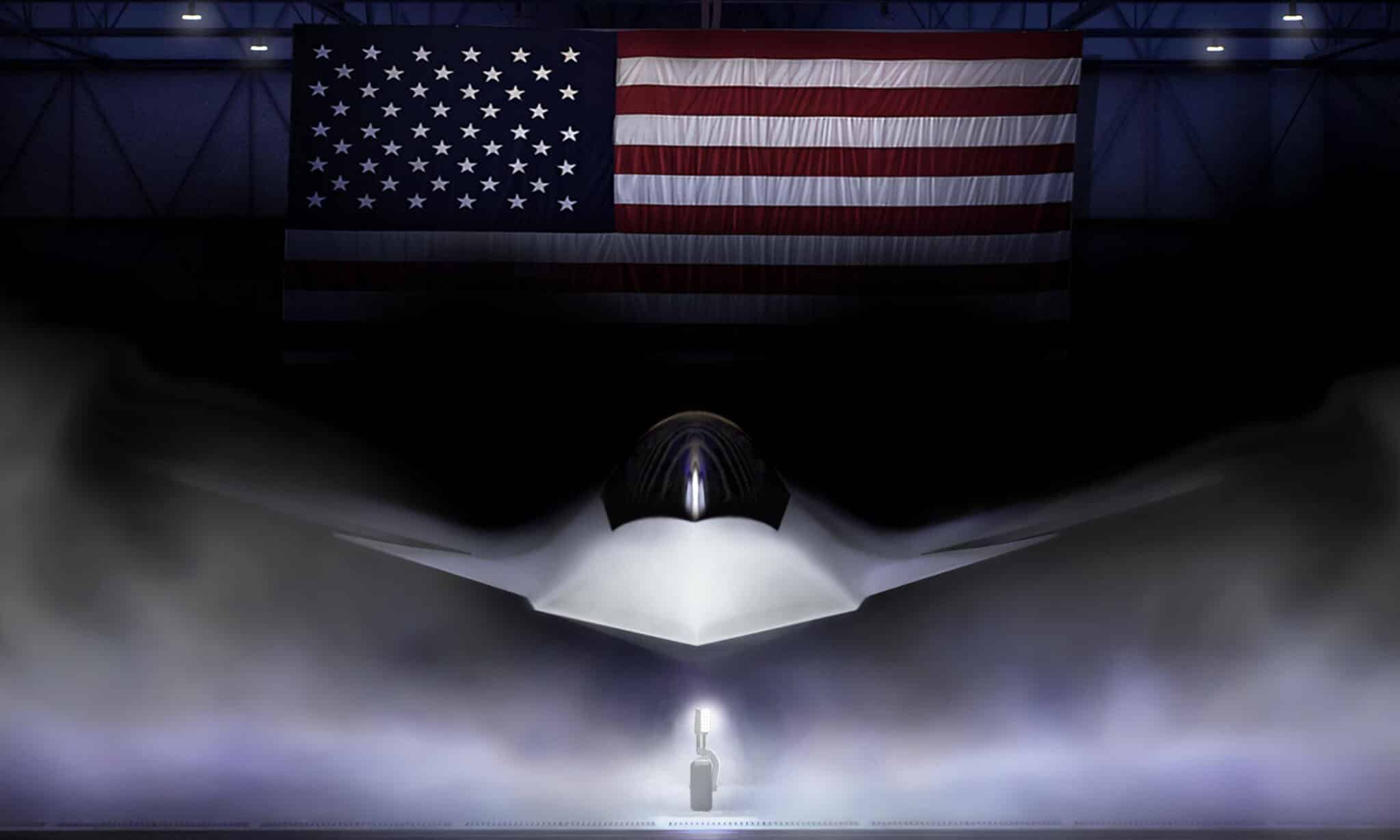 Artist rendering of the F-47