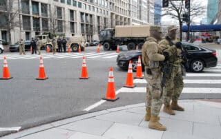 MIlitary Checkpoint in DC