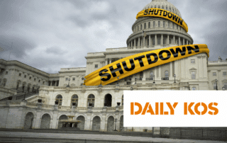daily kos shutdown