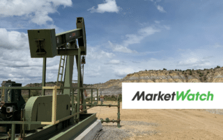marketwatch logo over an oil pumpjack