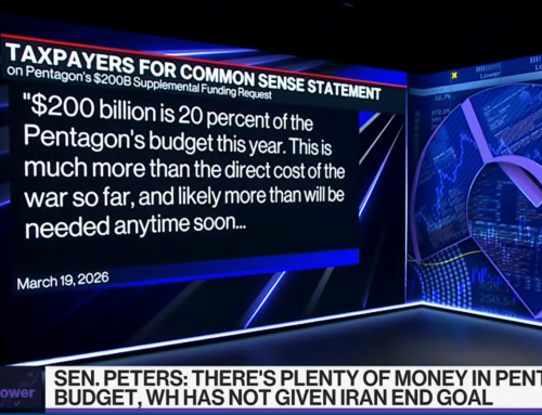 Bloomberg News – Balance of Power— March 19, 2026: Pentagon Seeks $200B From Congress For Iran Conflict