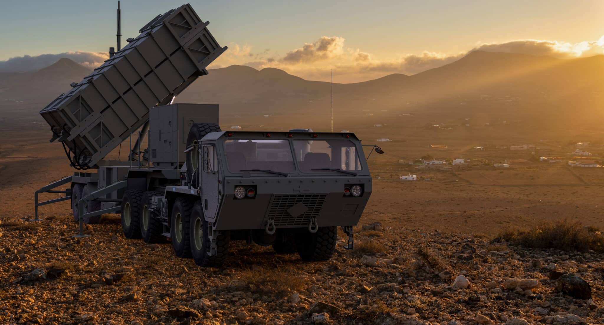 MIM-104 Patriot - American surface-to-air missile system developed by Raytheon to protect strategic targets
