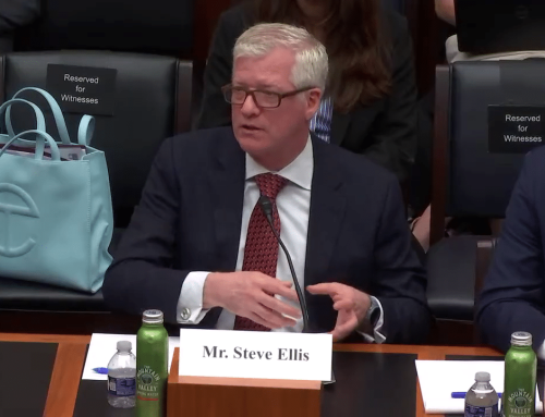TCS President Steve Ellis testifies at the Mitigation and Multiple Loss Properties: Factors Influencing the High Cost of Flooding Hearing