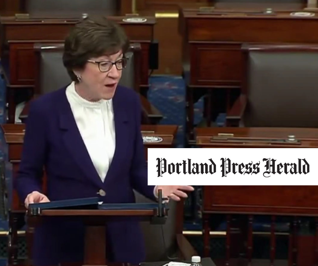 Sen Susan Collins Speaks after the Capitol Riot