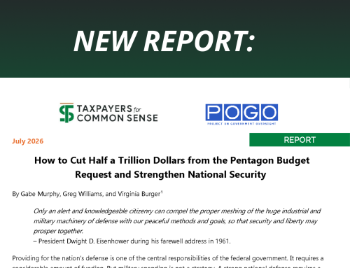 TCS and POGO Release Pentagon Cut List