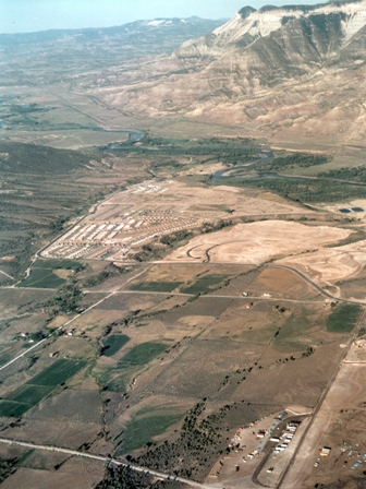 Battlement Mesa, 1981; via USGS